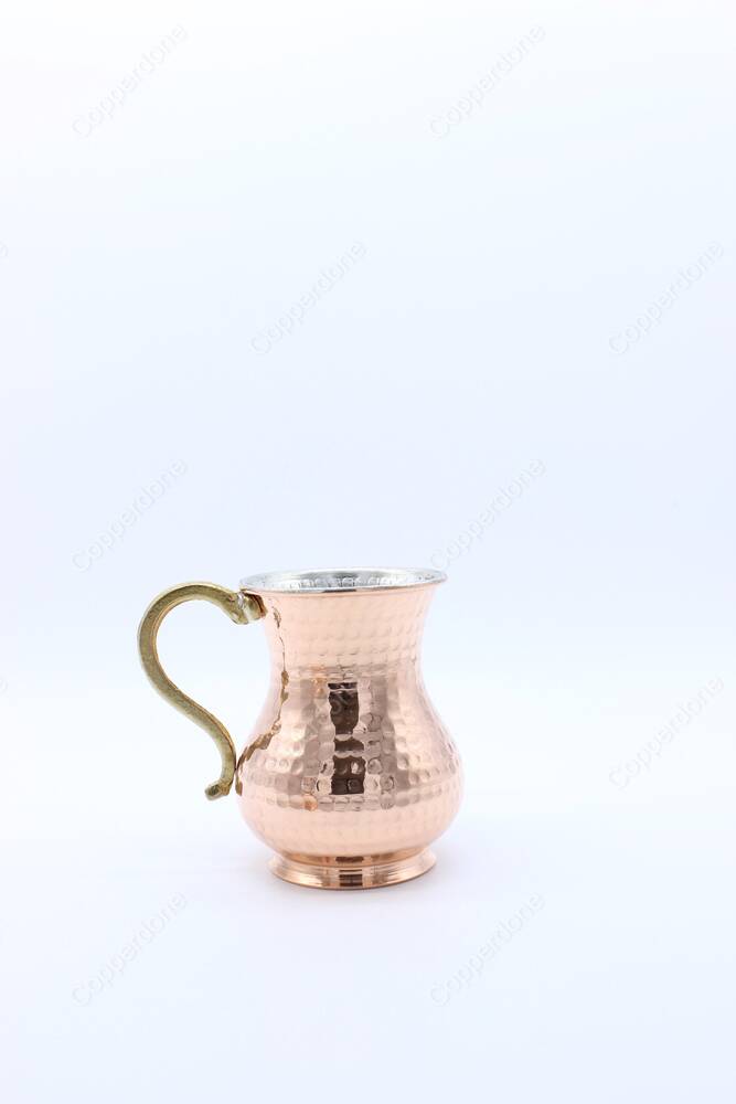 Copperdone El Dövmesi Bakır Maşrapa Bardak Ayaklı Model - 4