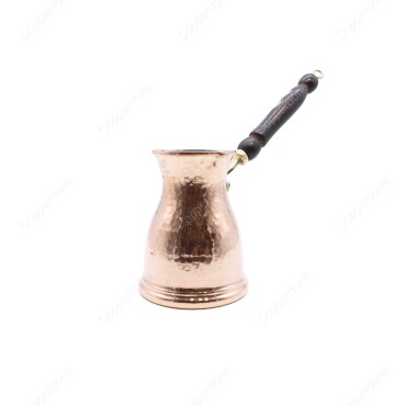 Copperdone Hand Hammered Authentic Copper Coffee Pot Turkish Greek Arabic Coffee Maker Large - 1