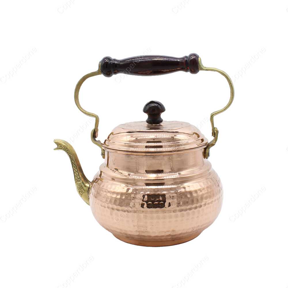 Handmade Copper Teapot (Caydanlik)