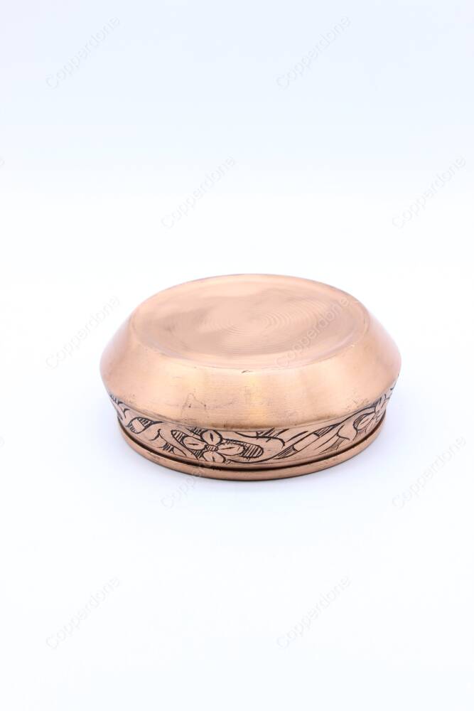 Copperdone Handmade Handcrafted Copper Candy Appetizer Sauce Dessert Serving Bowl Antique Copper Color - 3