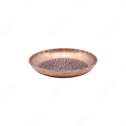 Copperdone Handmade Handcrafted Copper Candy Appetizer Sauce Dessert Serving Bowl Antique Pattern Copper Color Medium - 1