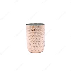 Copperdone Handmade Handhammered Copper Mug Masrapa Cup Shiny Copper Color For Cocktail and Drinkware Serving - 2