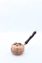 Copperdone Home Decor Handmade Hand Hammered Incense Burner Holder Medium - 3