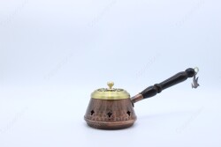 Copperdone Home Decor Handmade Hand Hammered Ottoman Style Incense Burner Holder Small - 3